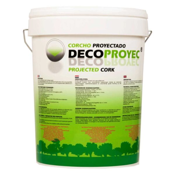 Decoproyec Sprayed Cork - 12kg