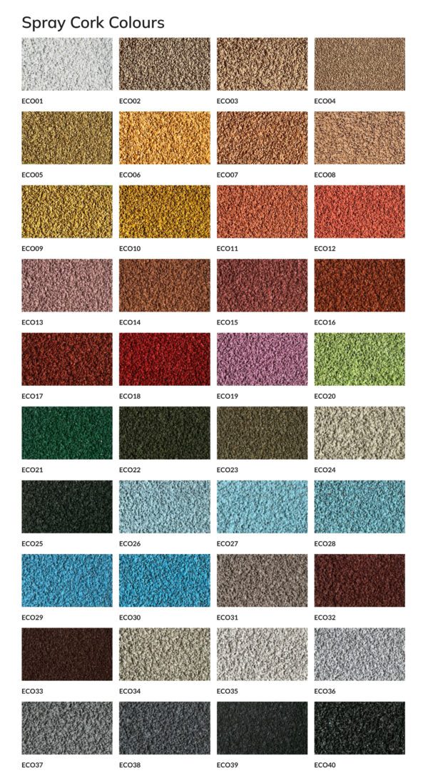 Decoproyec Sprayed Cork - 12kg - Image 2