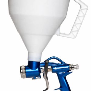 Decoproyec CP19 spray gun with white hopper